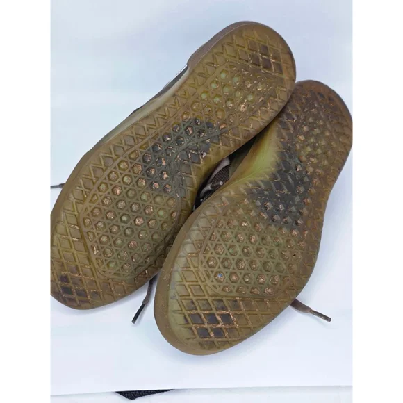 Men's Vans Brown & White Sneakers Size 6.5 - Picture 5 of 6